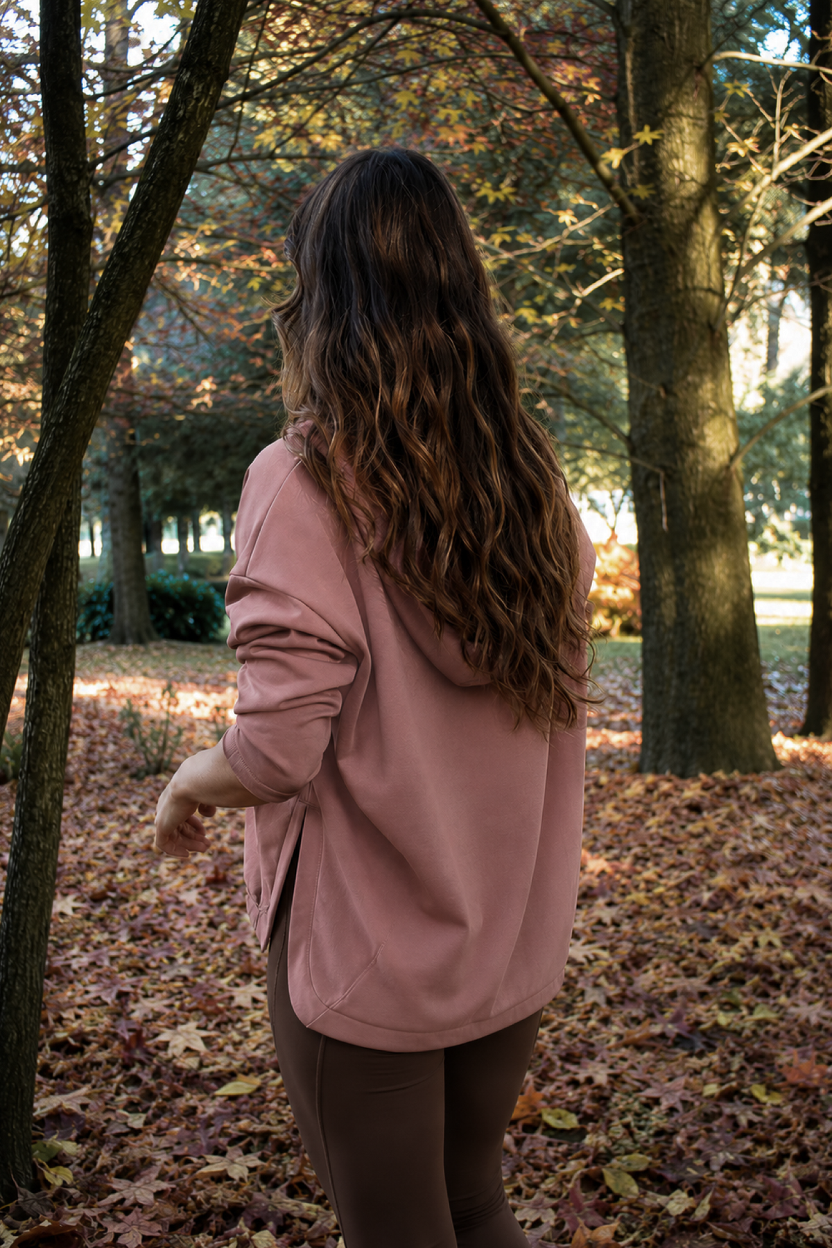 Hoddie Rosa Opaco