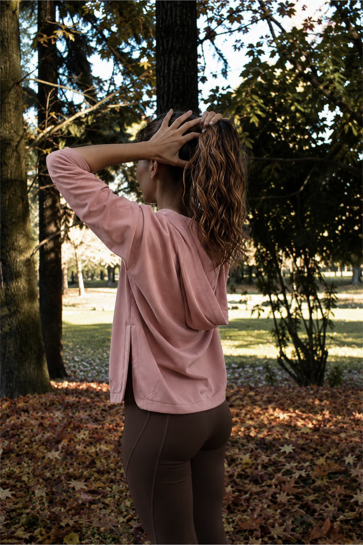 Hoddie Rosa Opaco