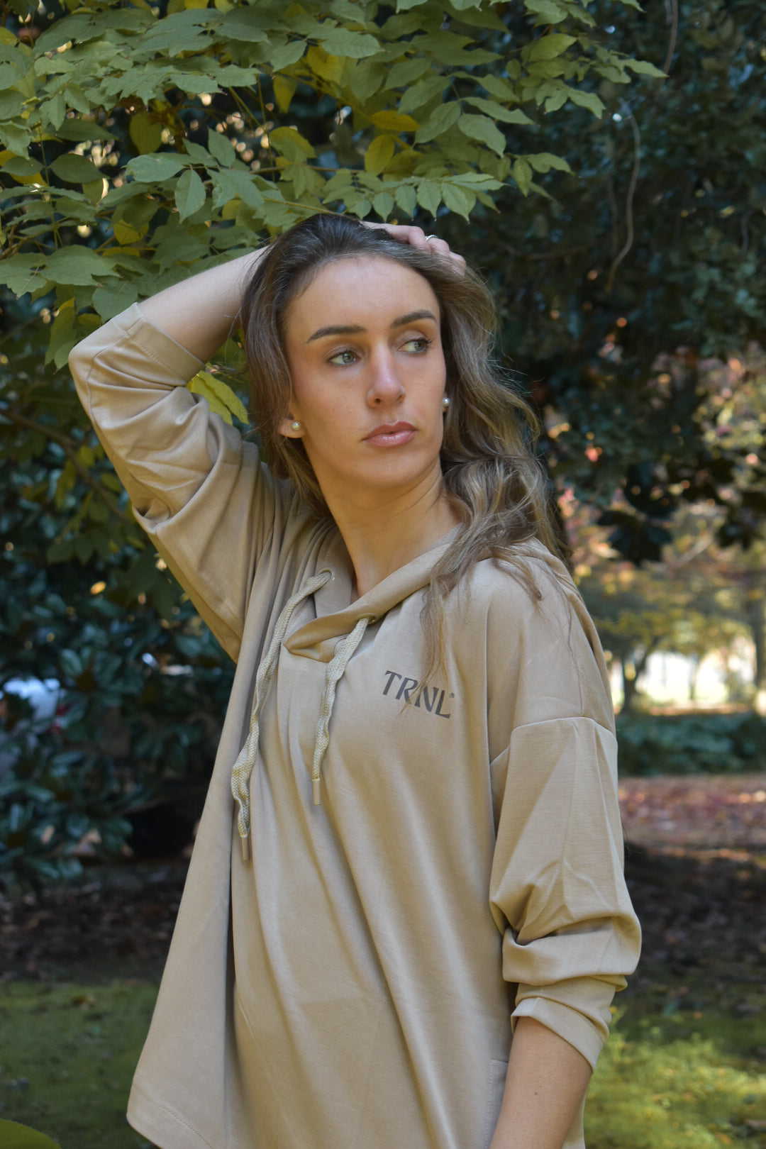 Hoddie Llaima - Taupe