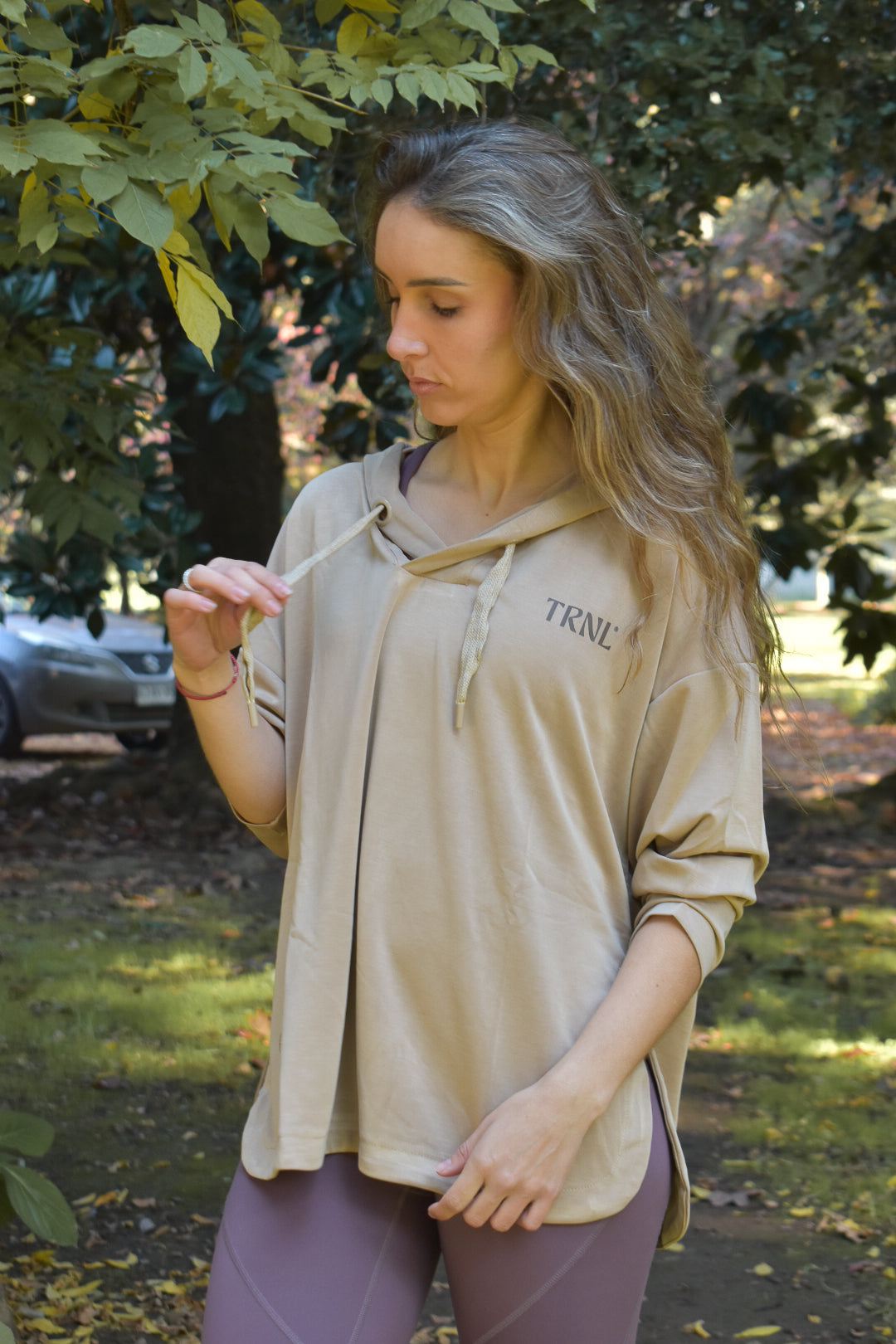 Hoddie Llaima - Taupe