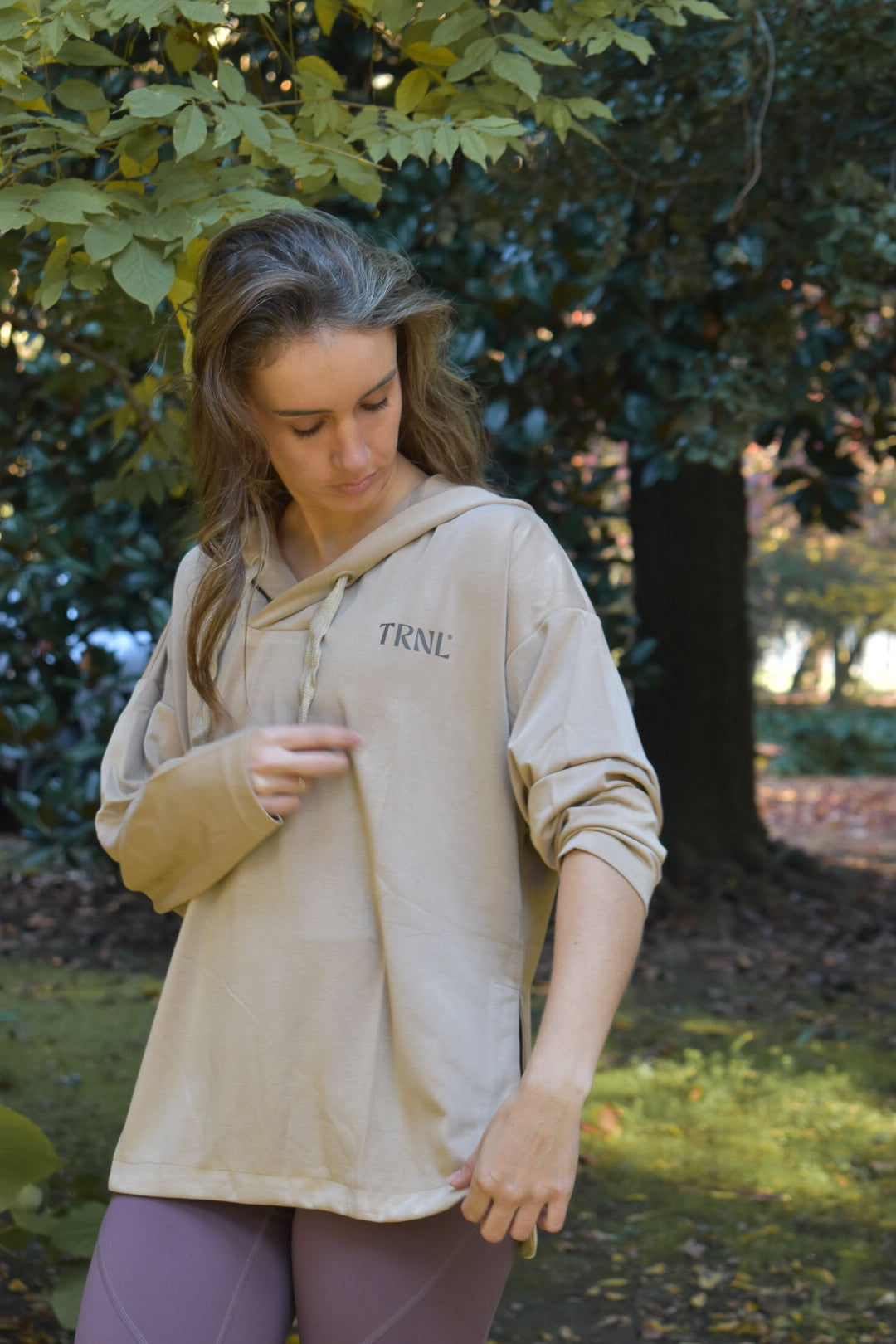 Hoddie Llaima - Taupe