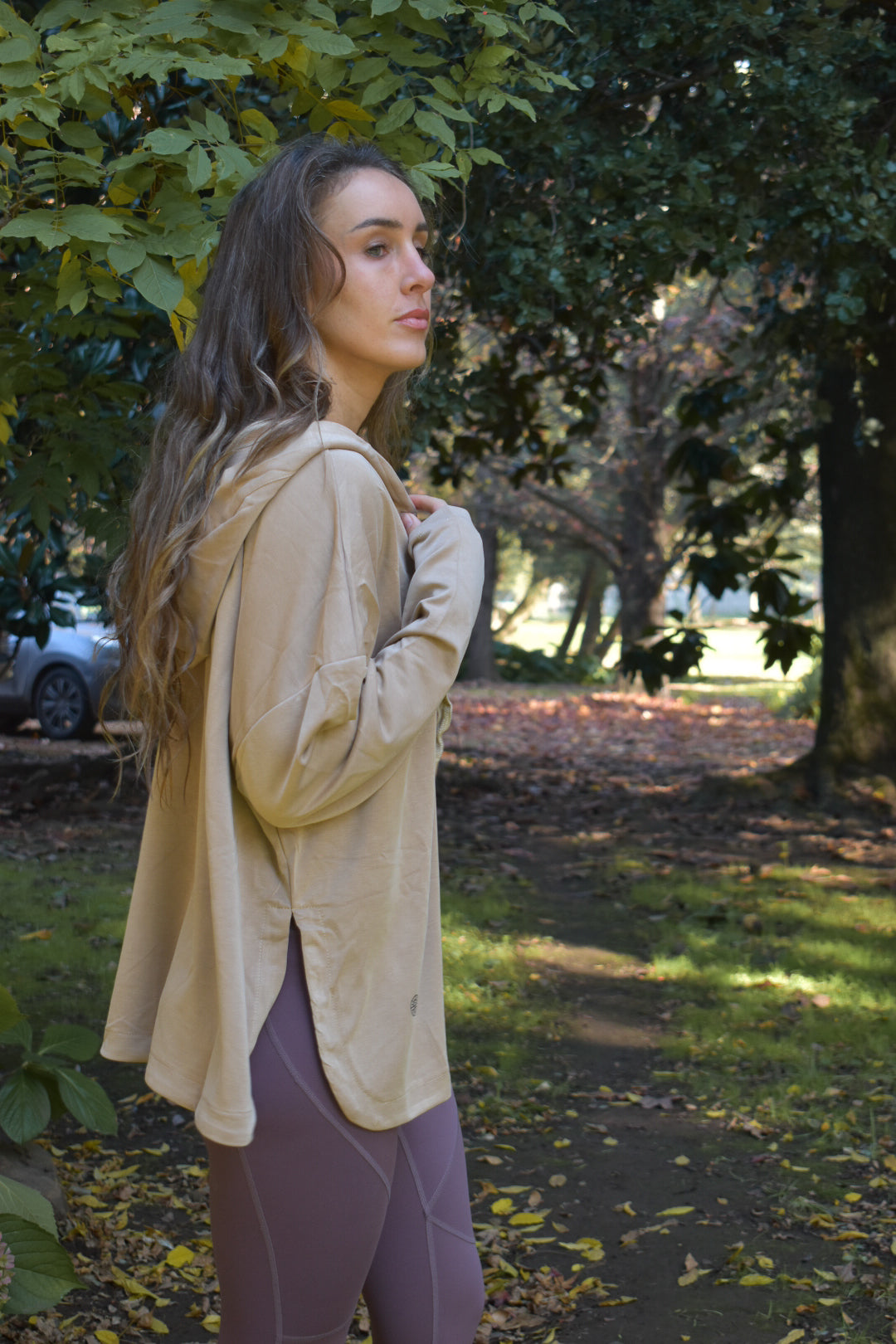 Hoddie Llaima - Taupe