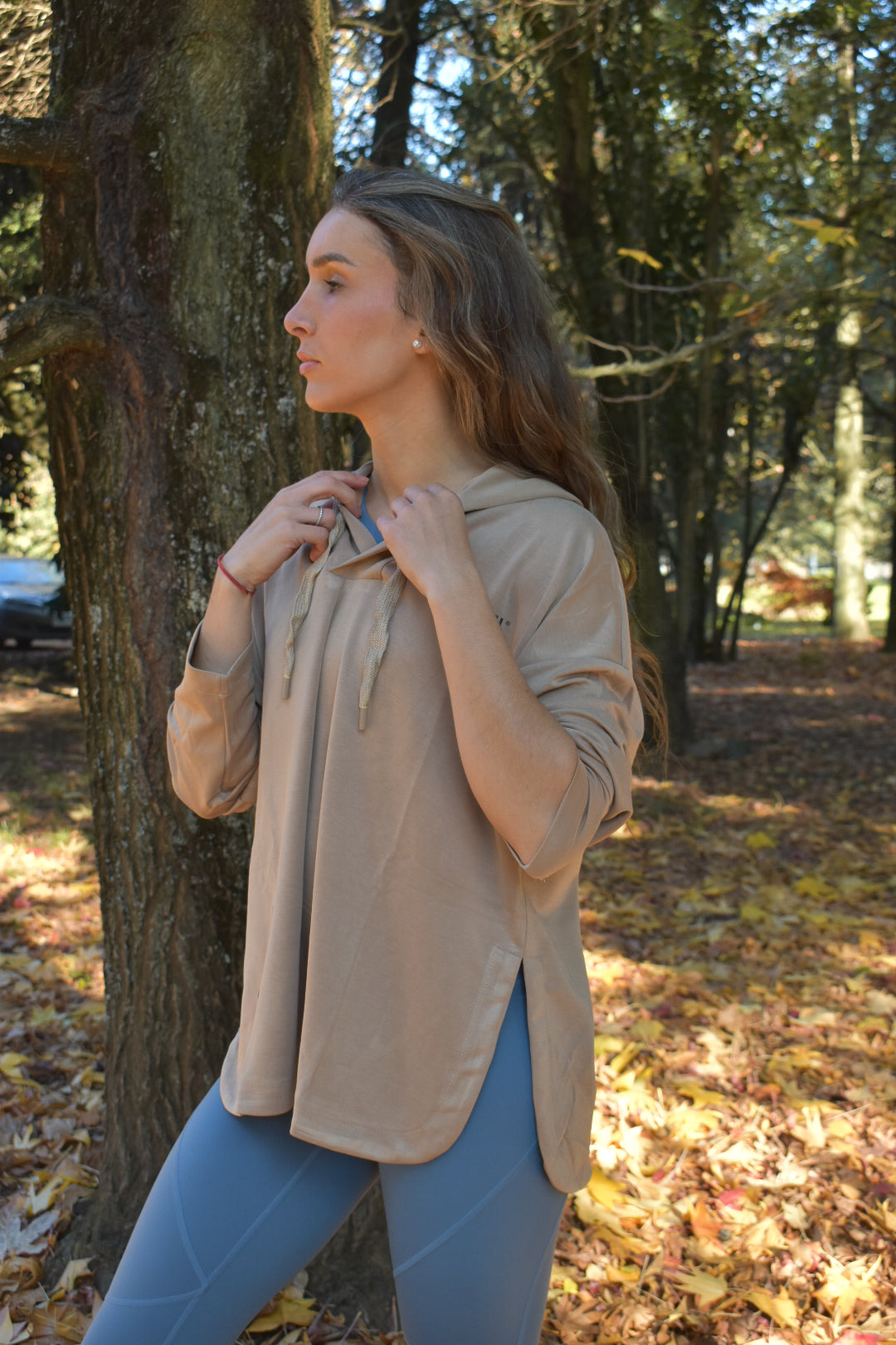 Hoddie Llaima - Taupe