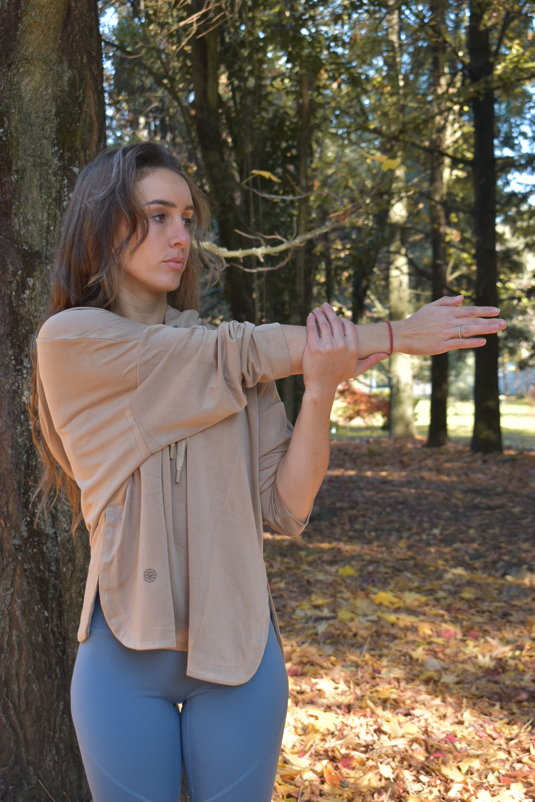 Hoddie Llaima - Taupe